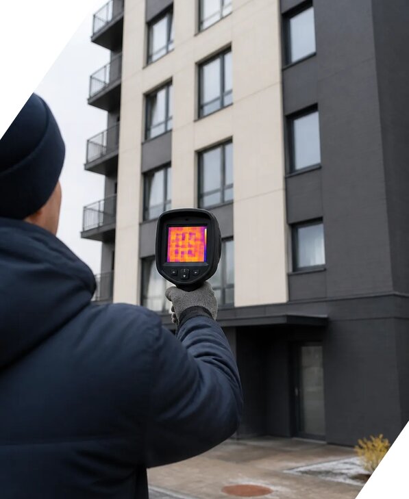 Тепловизионное обследование зданий в Балашихе от 5127 р. | ЭкспертизаРоссия