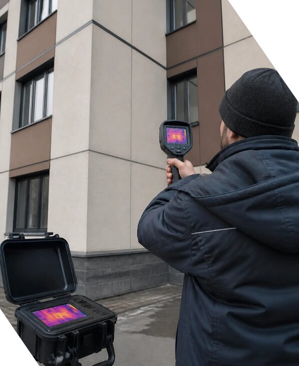 Тепловизионное обследование зданий и сооружений в Балашихе